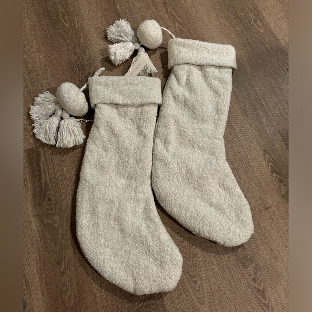 Anthropologie Christmas Stockings